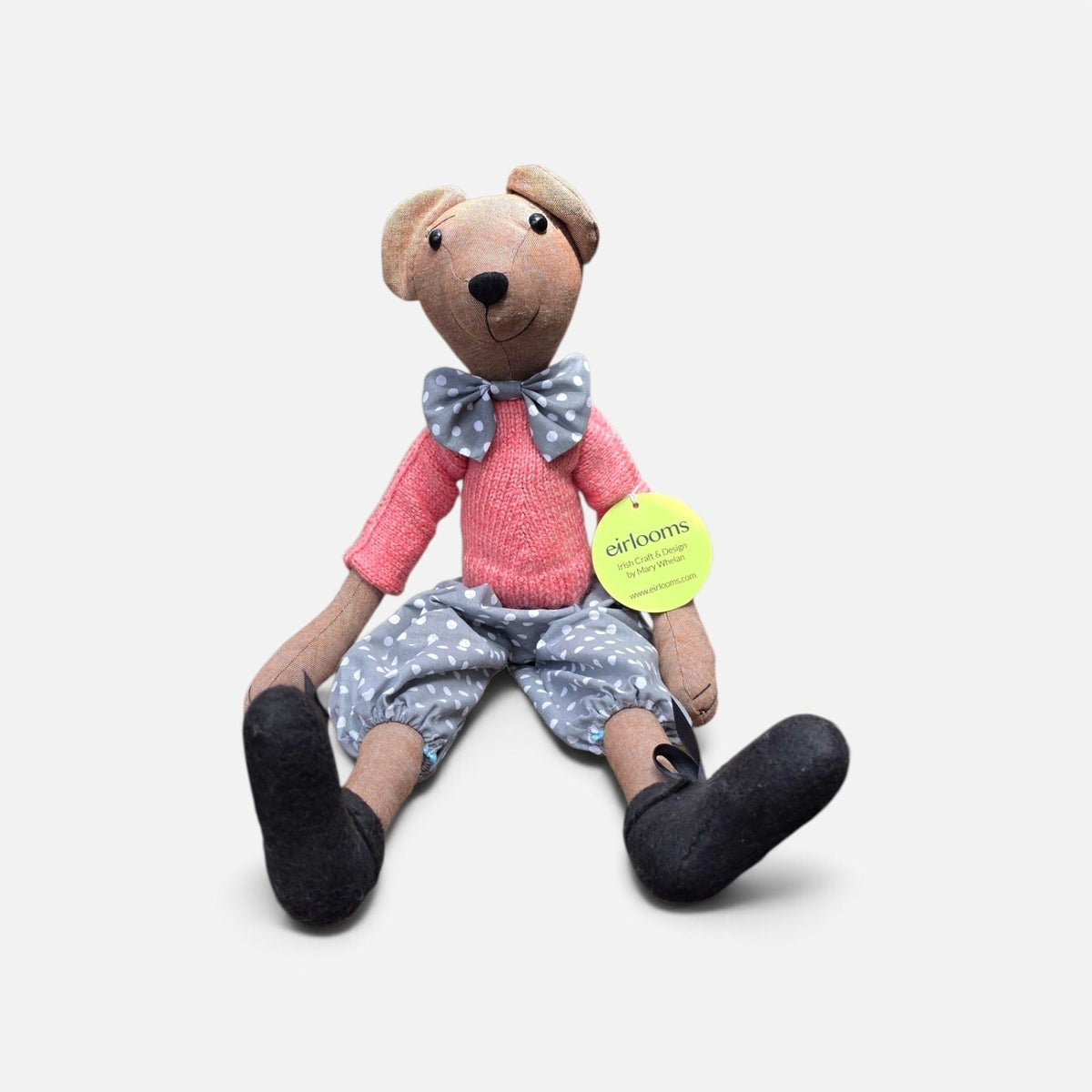 'Tall Ted' Irish Linen Teddy Bear