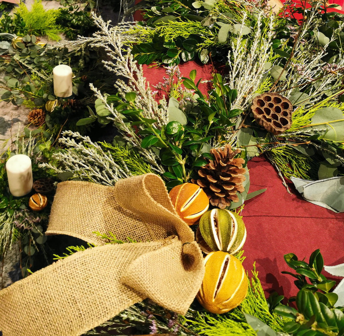 CHRISTMAS WREATH WORKSHOP