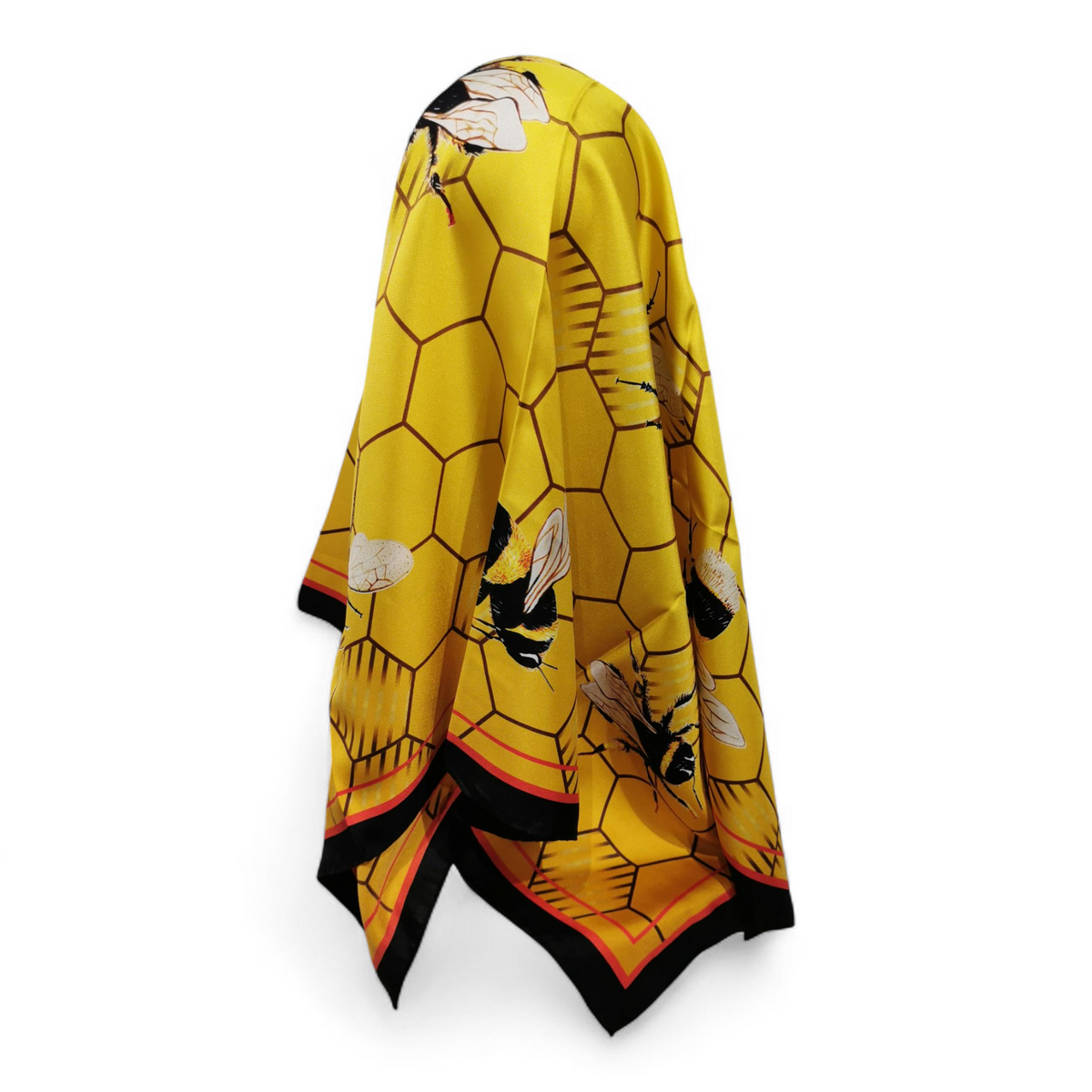 Silk Honey Bee Scarf