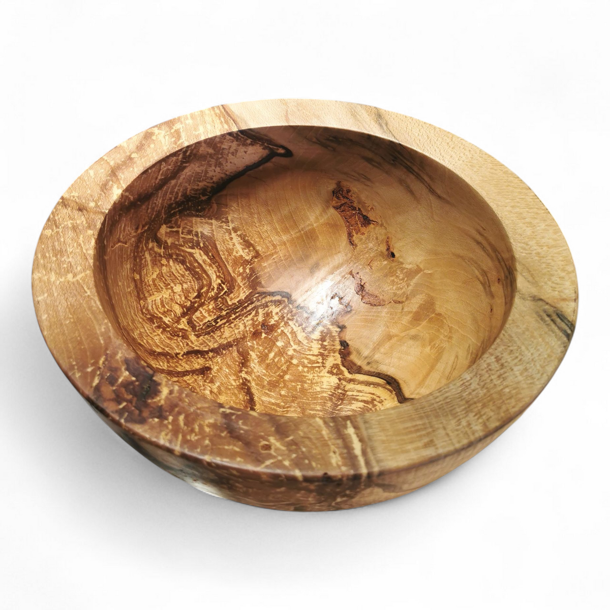 Hand Turned Spalted Beech Bowl No.2