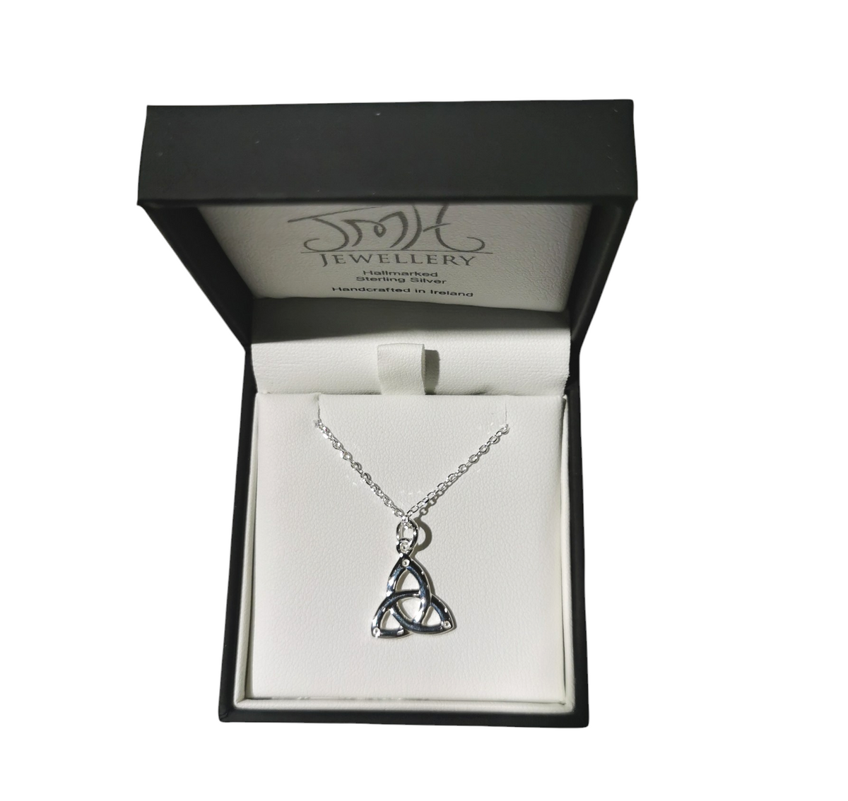 Sterling Silver Trinity Knot Necklace