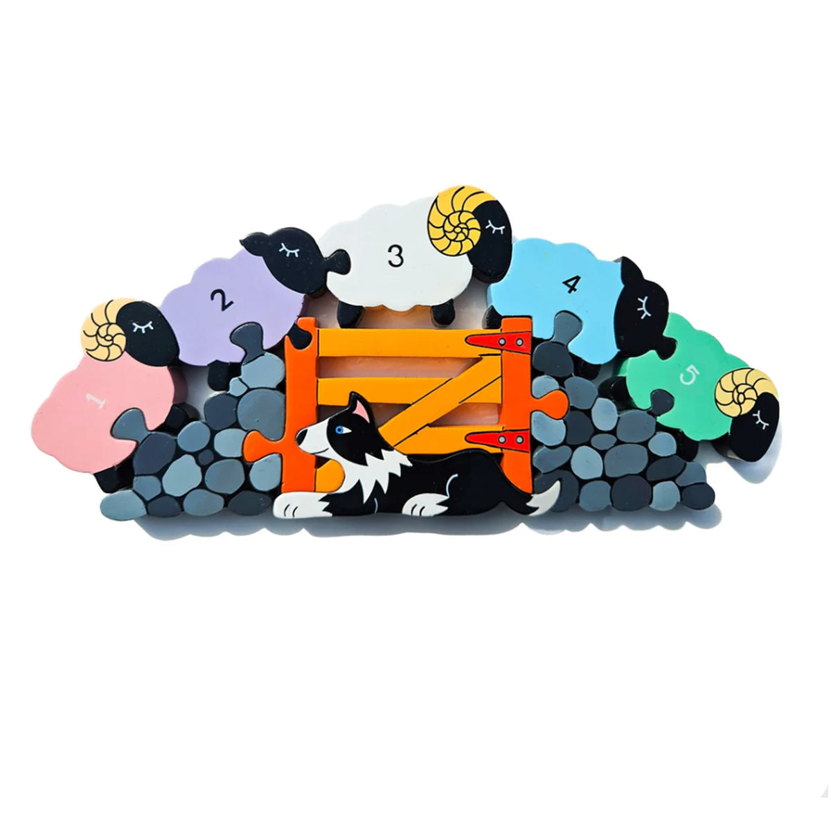 Numbered Sheep Jigsaw