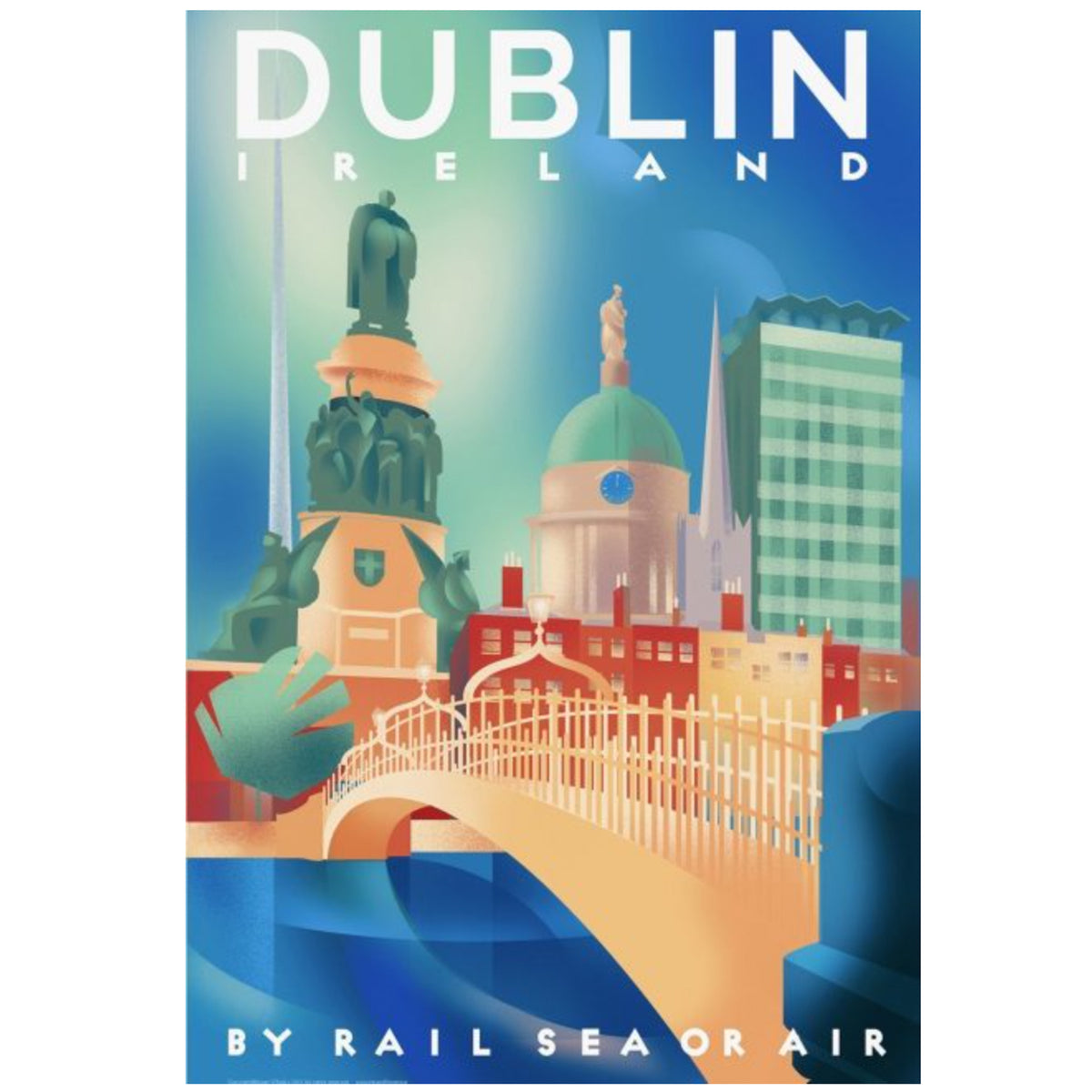 A4 Poster, Dublin City