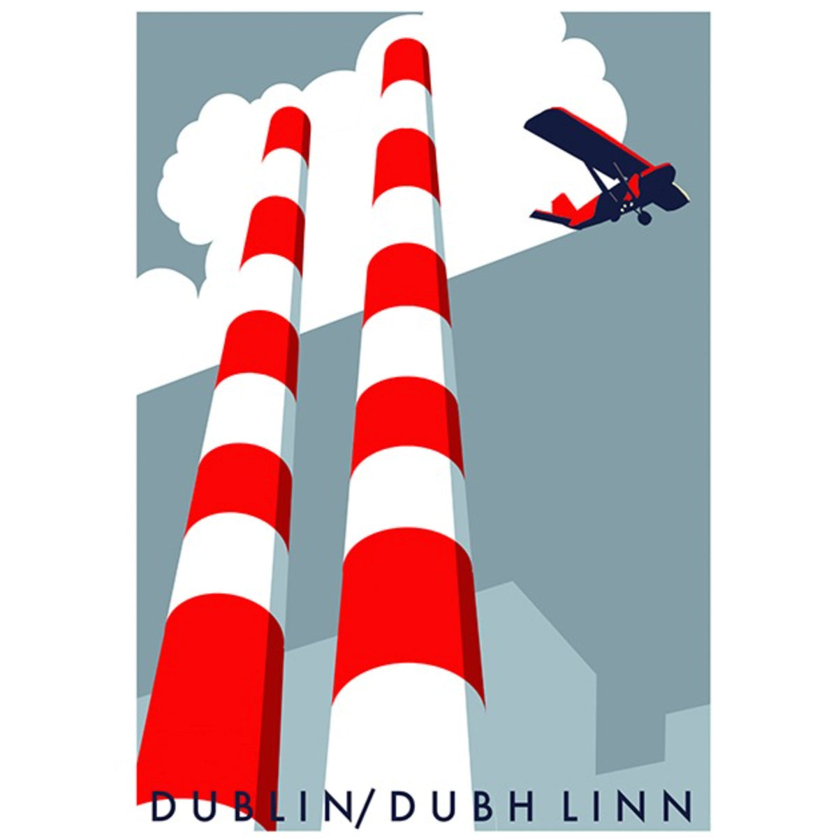 A4 Posters Poolbeg Chimneys