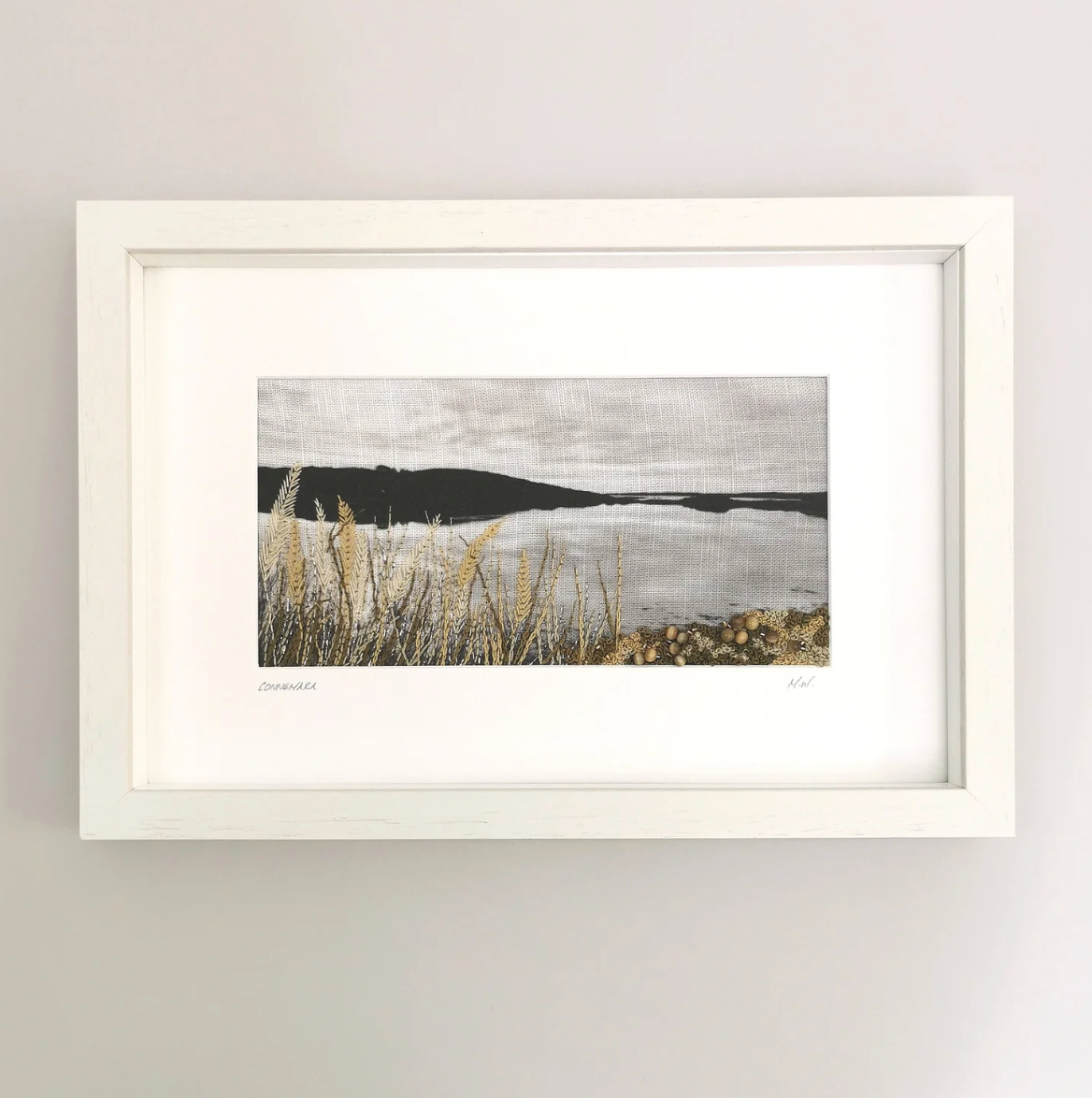 Hand embroidered artwork (Connemara)