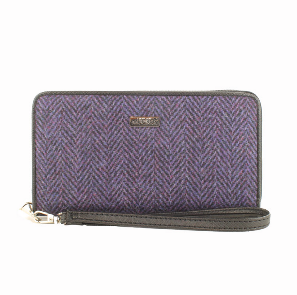 Tweed Purse (Purple)