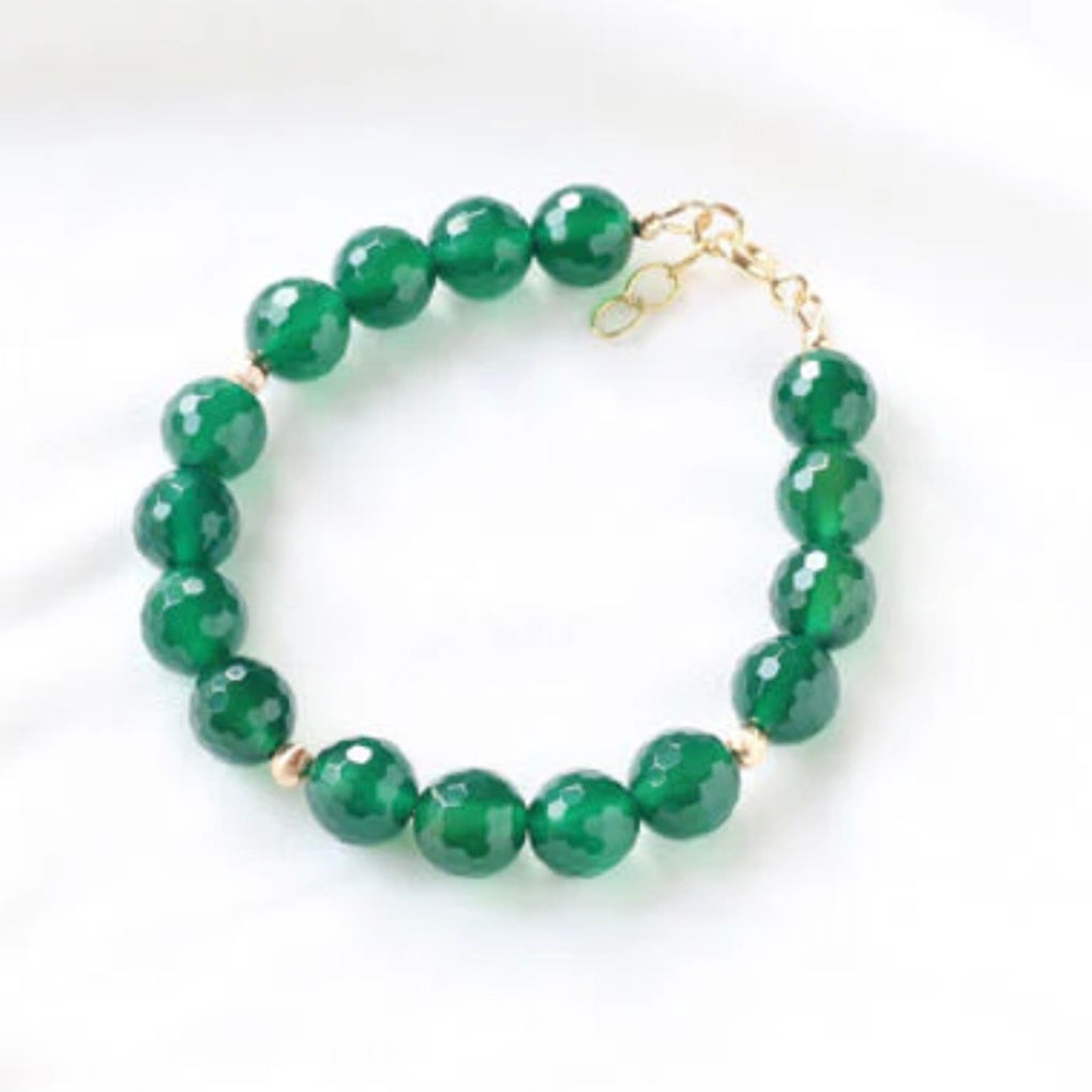 Green Agate Bracelet