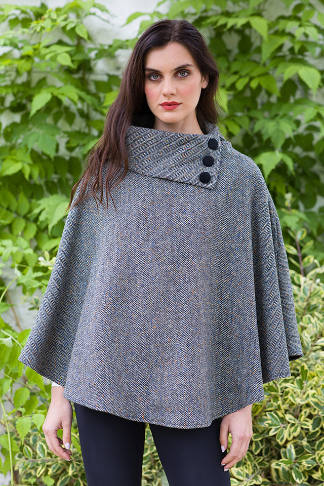 Wool Poncho (FREE SHIPPING IN IRELAND!)